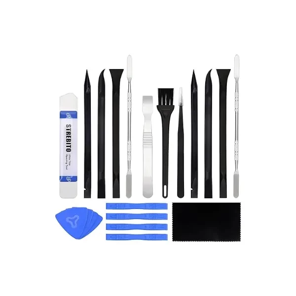 STREBITO Spudger Pry Tool Kit 23pcs for iPhone, Laptop, iPad, Cell Phone, MacBook, Tablet, Computer, Electronics Repair